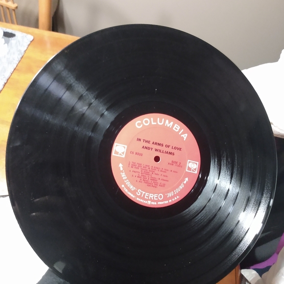 2 Andy Williams Dear Heart & In the Arms of Love Vinyl Records - Picture 6 of 10